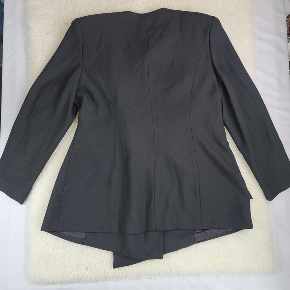 Vtg FiGurina Embellished Blazer Jacket Sz 16 - Picture 14 of 16